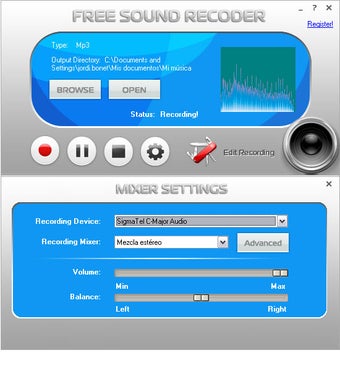 Image 0 for Free Sound Recorder