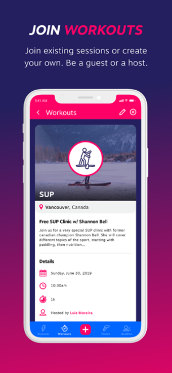 Imagen 1 para Flckbud Sports App