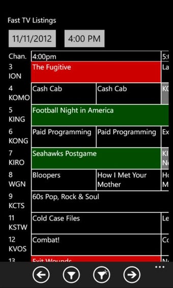 Imagen 3 para Fast TV Listings for Wind…