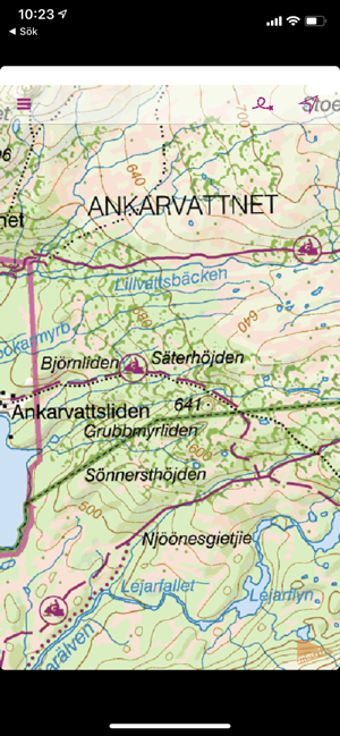 Image 0 for Mountain Map Sweden