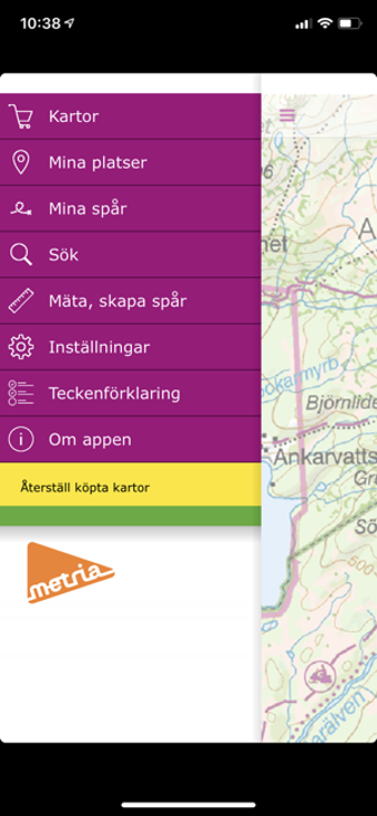 Image 2 for Mountain Map Sweden