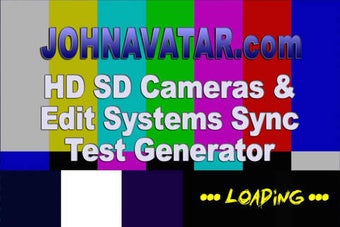 Image 0 for HD AV SYNC TEST & CAMERA …