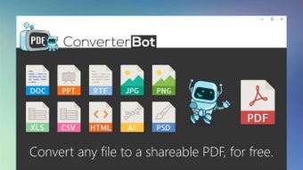 Image 1 for PDF Converter Bot for Win…