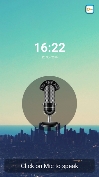 Imagen 1 para Unlock screen by voice