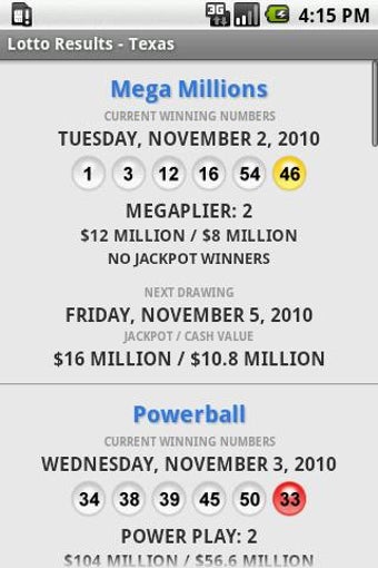 Image 3 for Lotto Results