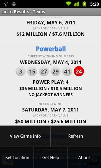 Image 2 for Lotto Results