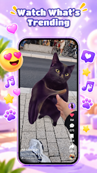 Imagen 0 para Clapping Cat AR Camera