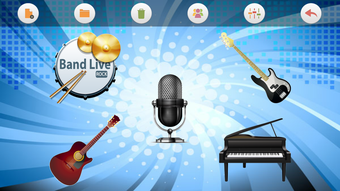 Image 0 for Band Live Rock (drum, bas…