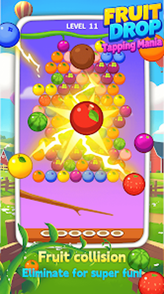 Image 0 for Fruit Drop: Tapping Mania