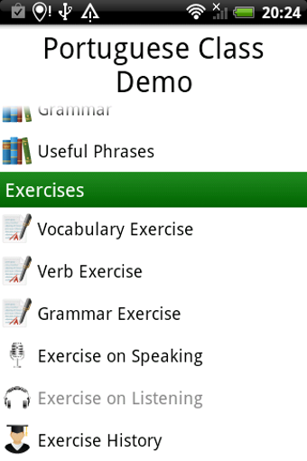 Image 1 for Portuguese Class Demo