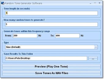 Imagen 0 para Random Tone Generator Sof…