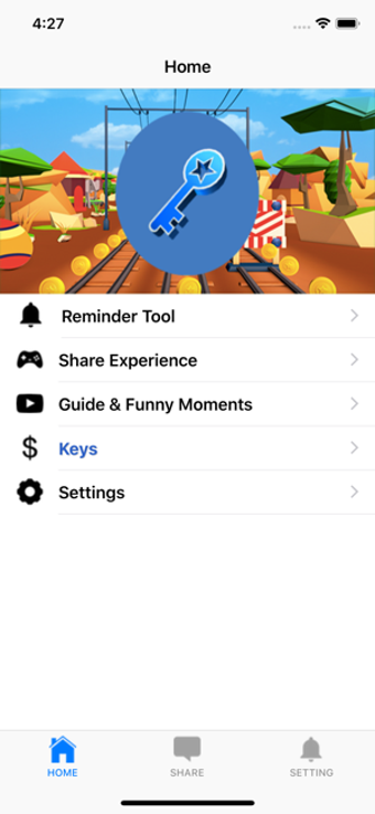 Image 0 for Keys For Subway Surfers