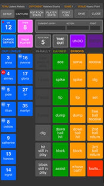 Image 0 for SoloStats 123 Volleyball