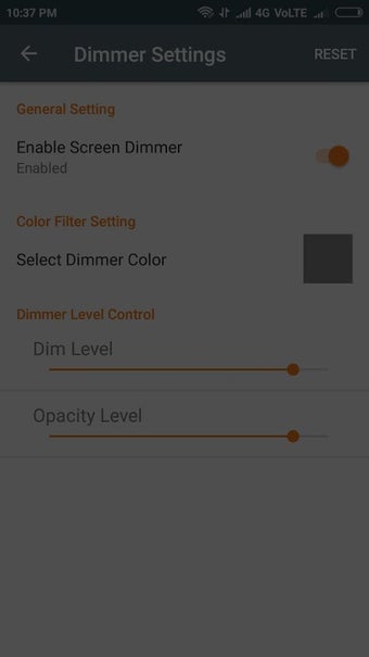 Imagen 0 para Dim Easy - Screen Dimmer