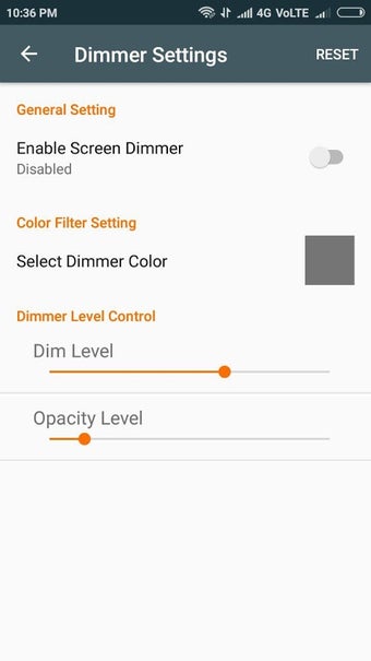Imagen 1 para Dim Easy - Screen Dimmer