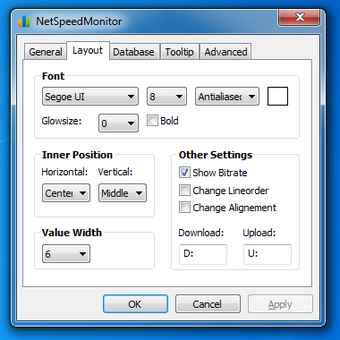 Image 0 for NetSpeedMonitor (32-bit)