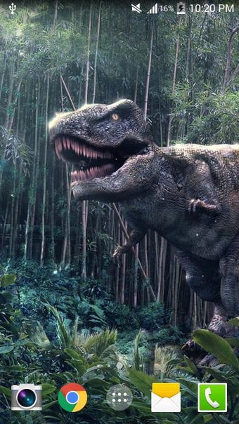 Imagen 2 para Dinosaur Live Wallpaper P…