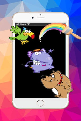 Imagen 0 para Animals Cartoon art pad :…