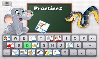 Imagen 1 para Clever Keyboard: ABC Lear…