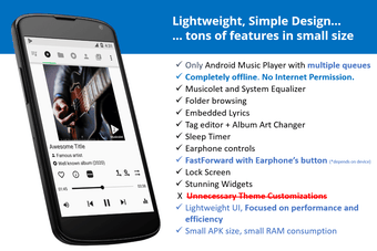 Image 3 for Musicolet Music Player [F…