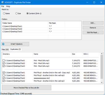 Image 0 for VOVSOFT Duplicate File Fi…