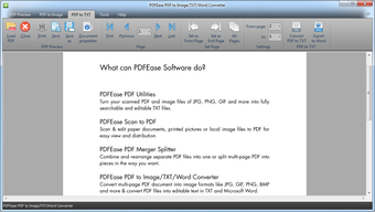 Image 0 for PDFEase PDF to Image/TXT/…