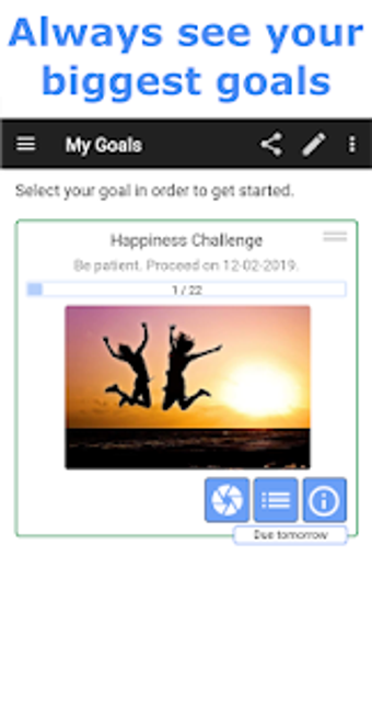 Image 0 for VidaGoals  Goal Setting f…