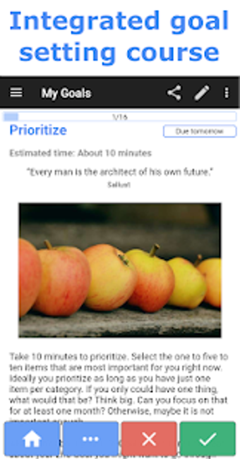 Image 2 for VidaGoals  Goal Setting f…