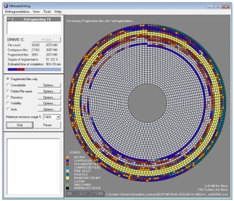Image 0 for UltimateDefrag Freeware E…