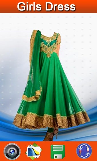Image 3 for Indian Girls photo dress
