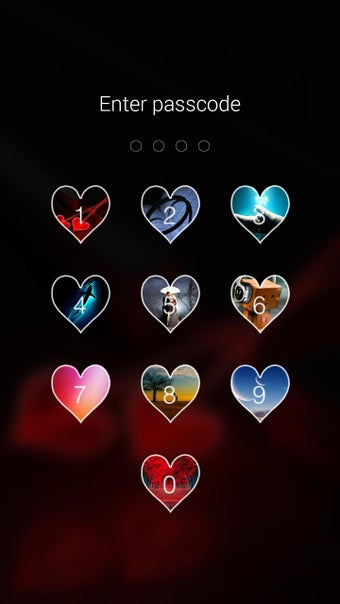 Imagen 2 para Love Keypad Lock Screen