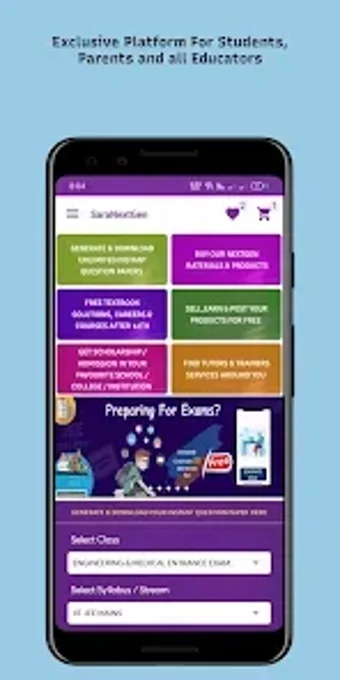 Imagen 0 para Test Generator  CBSE JEE …