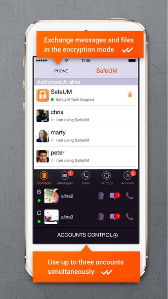 Image 3 for SafeUM - secure messenger