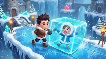 Image 0 for Block Escape Ice Runner
