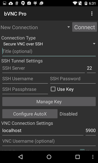 Image 2 for bVNC Pro: Secure VNC View…