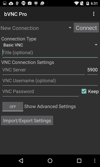 Imagen 1 para bVNC Pro: Secure VNC View…