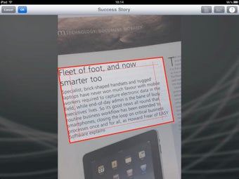 Image 1 for Readiris for iPad - OCR A…