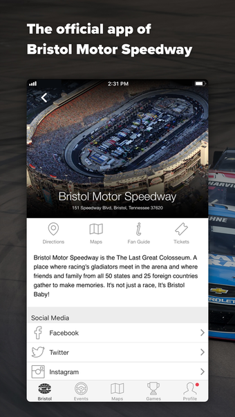 Image 0 for Bristol Motor Speedway