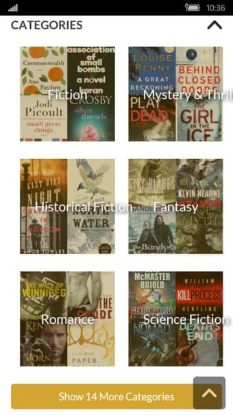 Image 1 for Goodreads for Windows 10