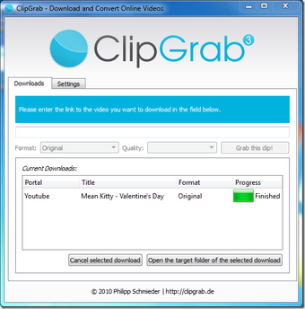 Imagen 0 para ClipGrab