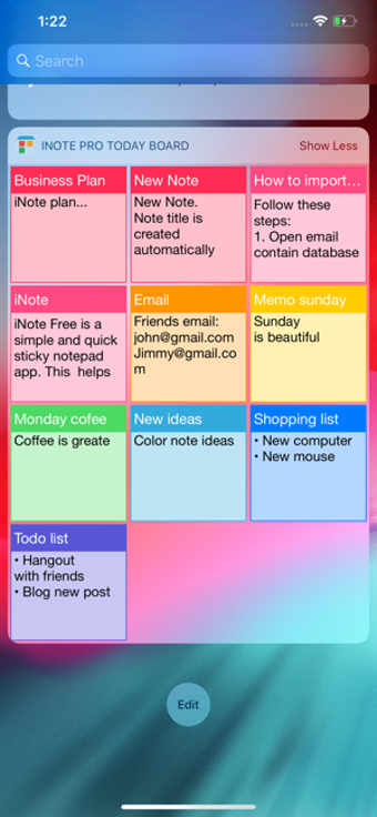 Image 1 for iNote Pro - Sticky Color …