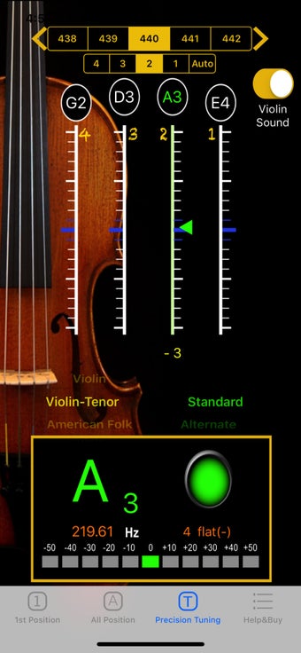 Image 2 for Violin Tuner-Pitch