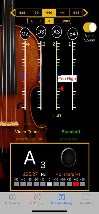 Image 3 for Violin Tuner-Pitch