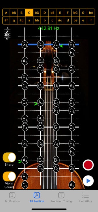 Image 1 for Violin Tuner-Pitch