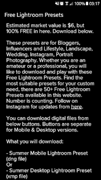 Imagen 1 para Free Lightroom Presets - …