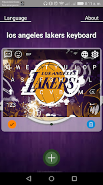 Image 0 for keyboard lakers
