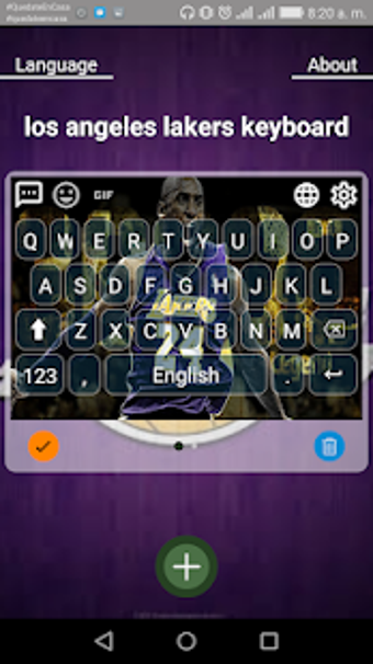 Image 1 for keyboard lakers