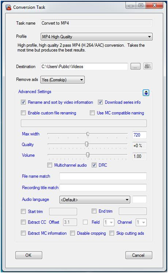 Image 1 for MCEBuddy