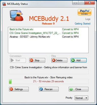 Image 4 for MCEBuddy