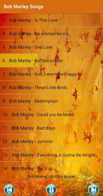 Imagen 1 para Bob Marley Songs